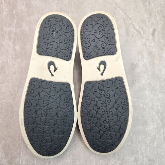 Olukai Sneakers Womens Size 8.5 Black Mesh Slip On Minimalist Comfort Shoes - Picture 7 of 10